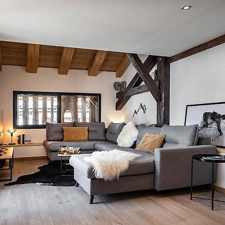 Spacieux Duplex Avec Vue La Clusaz Exteriör bild