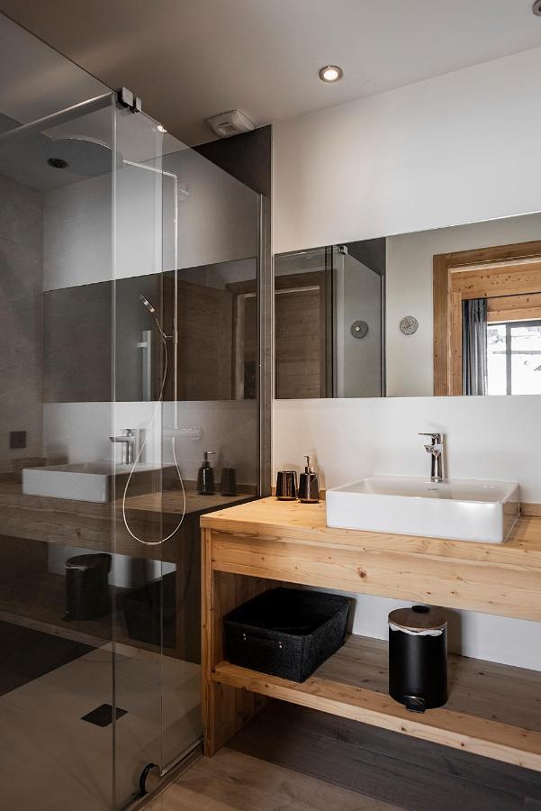Spacieux Duplex Avec Vue La Clusaz Exteriör bild